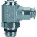 Alpha Technologies Aignep USA Flow Control 10mm Tube x 1/4" Metal Release Collet Flow Out Screw Adjustment 57905-10-1/4